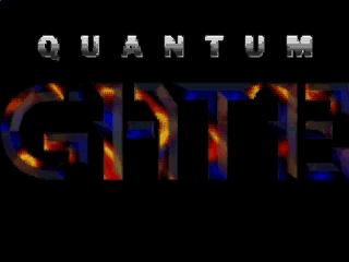 Quantum gate Title Screen